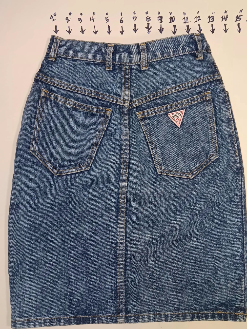 GUESS Women’s Blue Denim Skirt